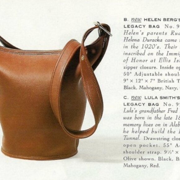 Vintage Coach Helen's Legacy Bag Style #9953 - British Tan - Picture 13 of 13